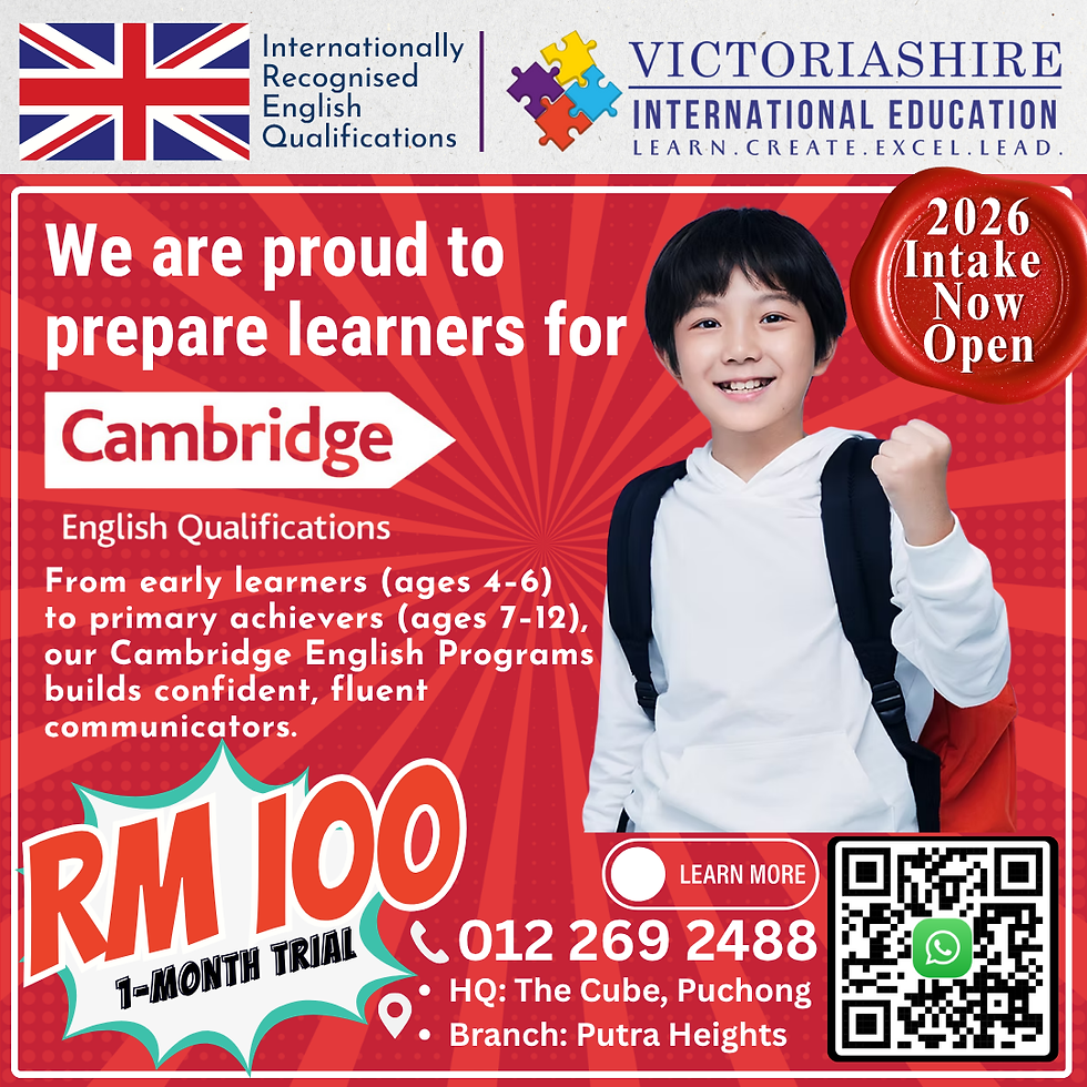 Cambridge Primary English (Ages 4-12)