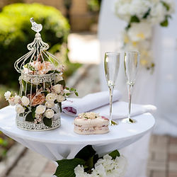 Wedding table, Camille Wedding Officiant