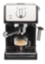 Kleine Siebträgermaschine