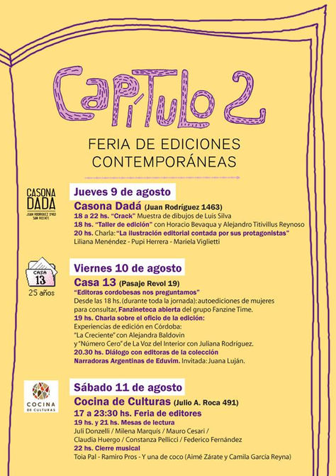 Agenda de la semana