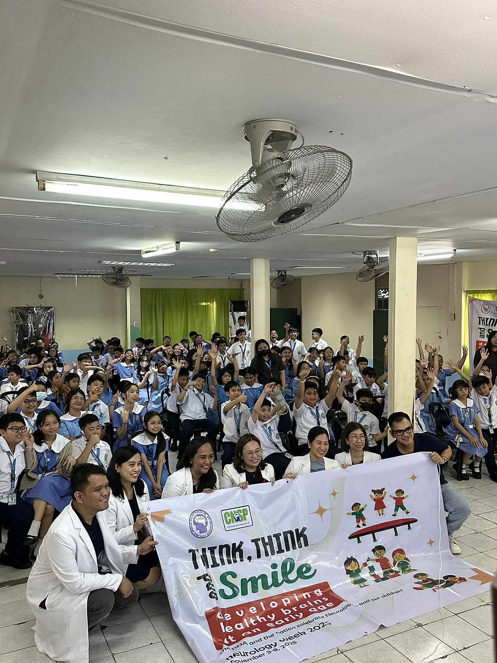 E* Chi’mes at the 2025 PNA Neurology Week at Marikina Cathedral School.