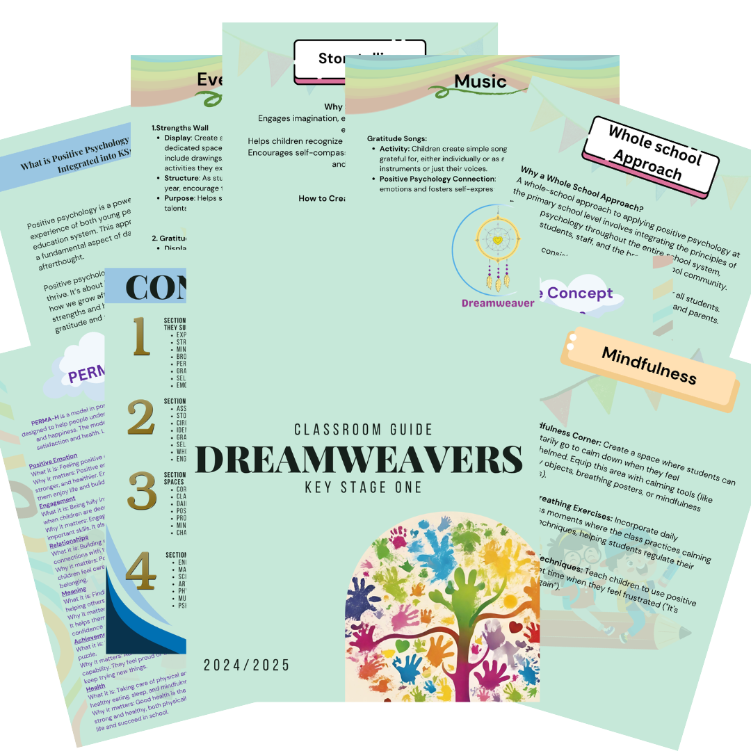 KS1 Teacher's Guide to Positive Psychology in the Classroom – 2024/2025 Edition