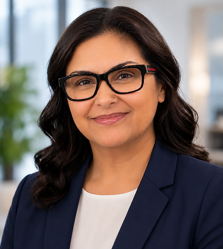 Professional headshot of Sabeen Ahmed, therapist at Center For Mental Resilience