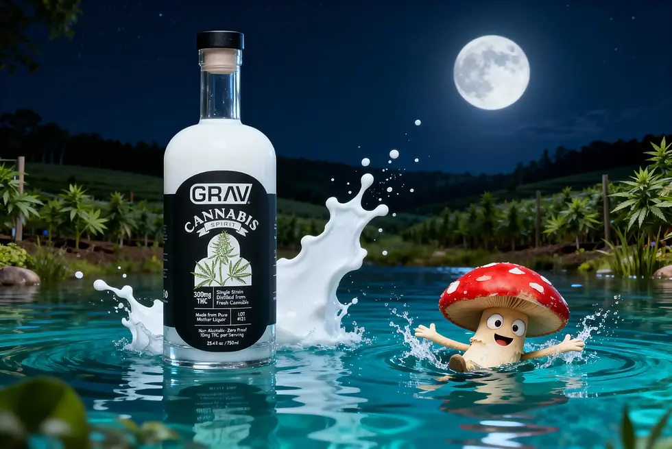 The Ultimate Zero Proof Spirit is Here: GRAV Cannabis Spirit Lands at Your Corner Store!