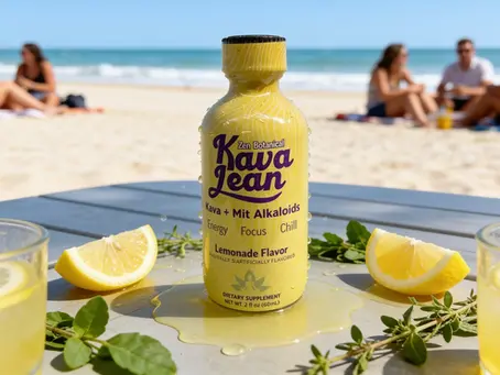 Zen Botanical Kava Lean lemonade kava shot available at Redeye Fenton in Fenton, Michigan.