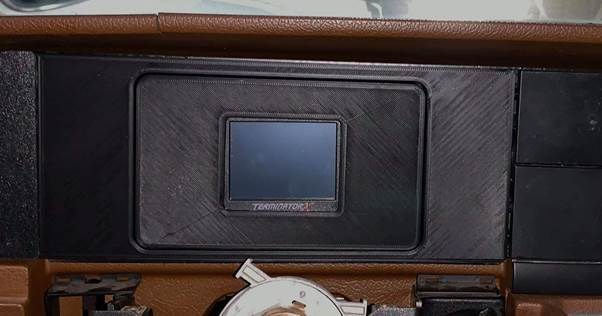 Volvo 240 Holley EFI 7-> 3,5inch adaptor bracket