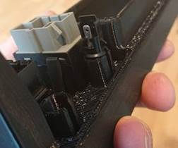 Miniatyrbilde: Second gen 740/ 940 «volvo 480 turbo gauge» ventilation adpator