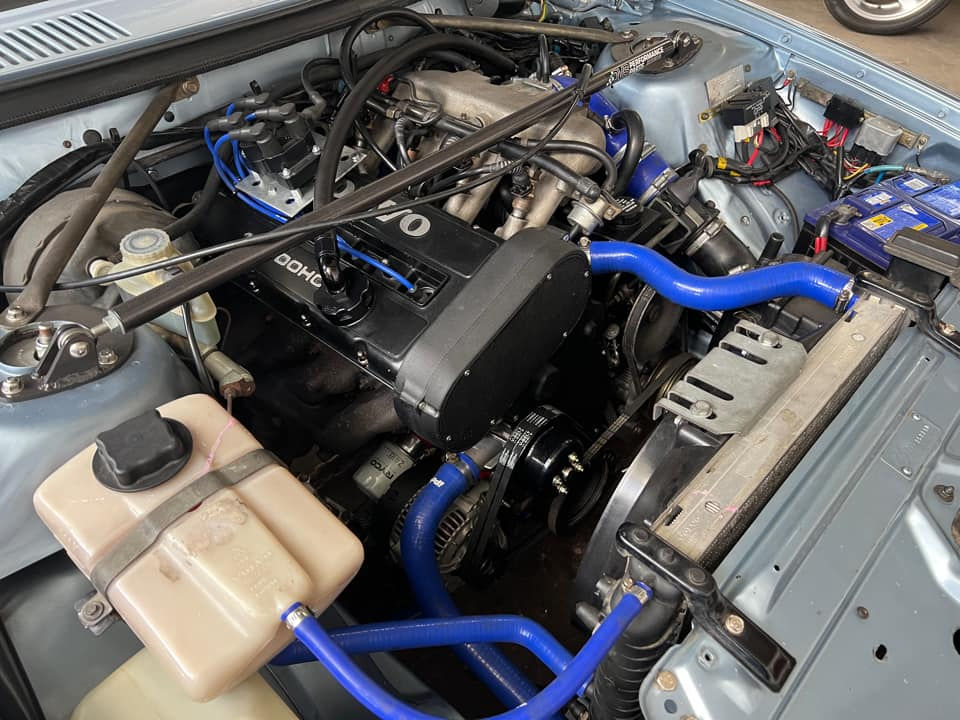 Miniatyrbilde: Volvo B230+16V timingbelt cover