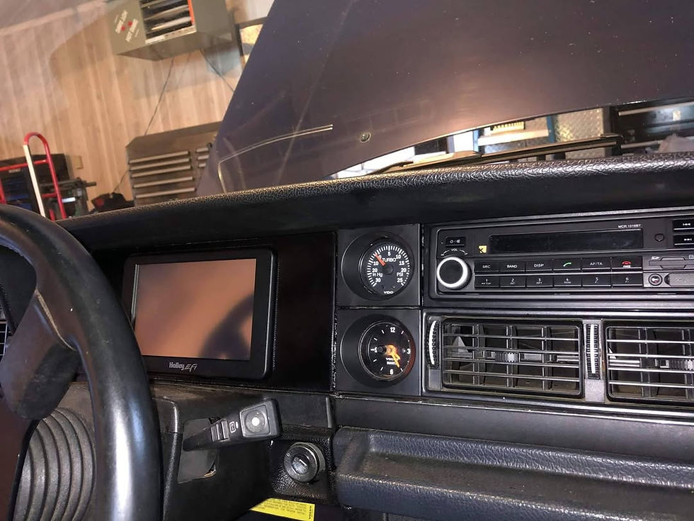 Miniatyrbilde: Volvo 240 main instrument adaptor for Holley EFI 7inch bracket