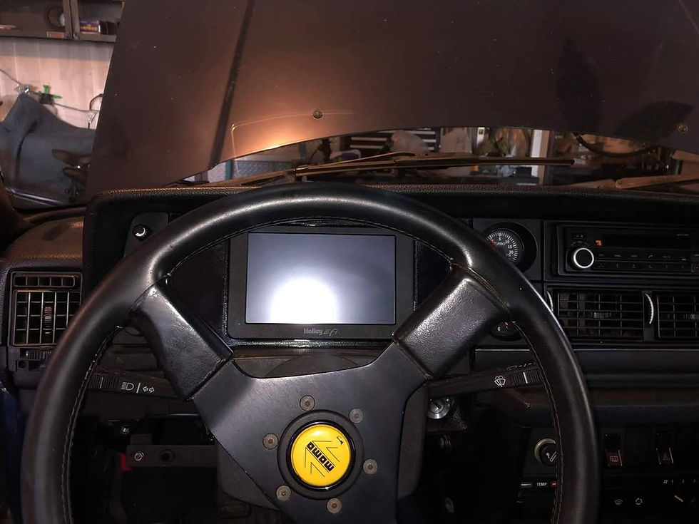 Miniatyrbilde: Volvo 240 main instrument adaptor for Holley EFI 7inch bracket