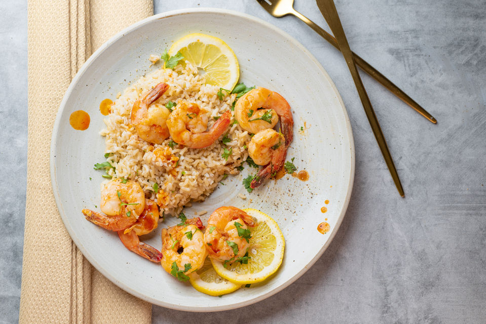 South of the Border Shrimp Scampi San Diego food photography and videography