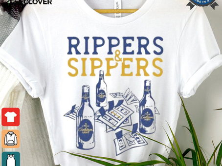 Rippers And Sippers Michelob Golden Light Beer T shirt
