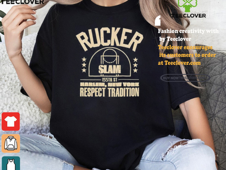 Official Slam Goods Rucker Park X Slam Harlem New York Respect Tradition Shirt