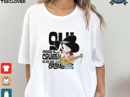 Tom And Jerry Froggy With A Courtin He Did Ride Crambone T shirt