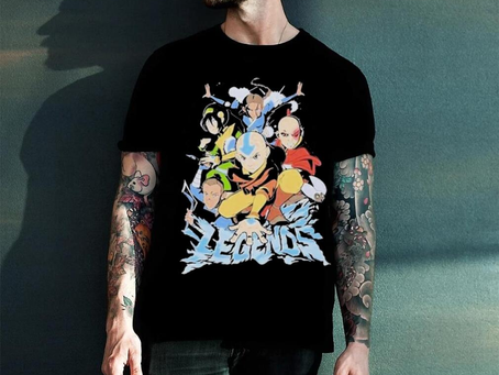 Avatar The Last Airbender Group Portrait Youth Shirt