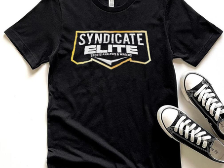 Syndicate Elite Sports Analysis and wagers shirt