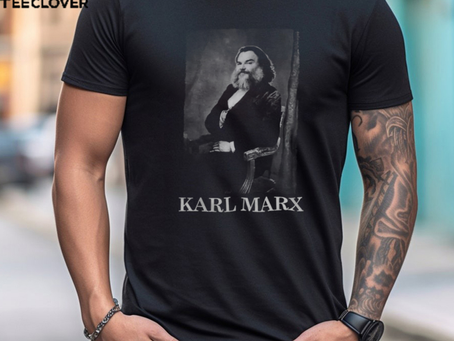 Karl Marx Jack Black Shirt