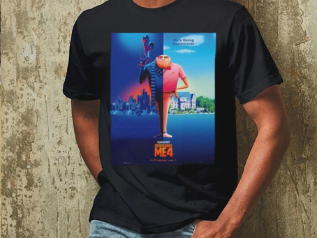 New Poster For Despicable Me 4 Releasing In Theaters On July 3 Classic T Shirt