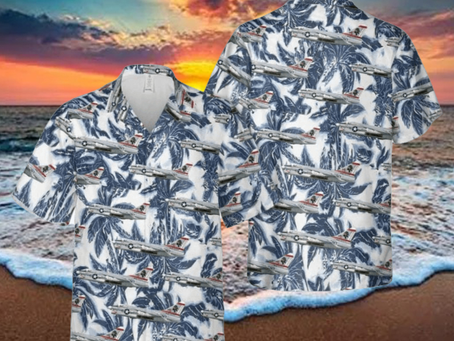 U.S Navy A 7e Corsair Ii Va 87 Golden Warriors Ik 87 Unique Design Button Down Hawaiian Shirt Trend Summer