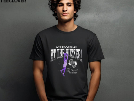 Stephen F. Austin Lumberjacks Aj Cajuste Miracle At The Buzzer 3.13.2024 Shirts