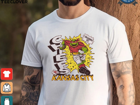 TMNT Raphael x Kansas City Chiefs Shirt