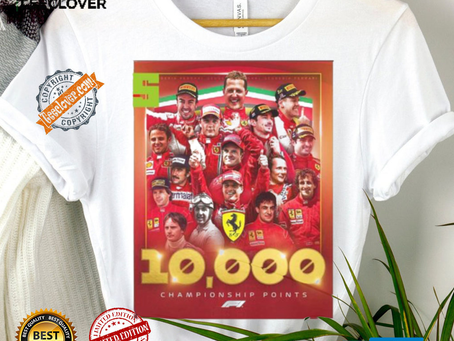 Best Congratulations to scuderia ferrari the first f1 team to reach 10000 championship points home decor poster shirt