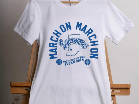 March On Sycamores Basketball Indiana State Basketball shirt