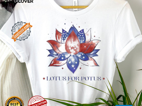 Official Kamala Harris Shirt, Namaste Lotus Shirt