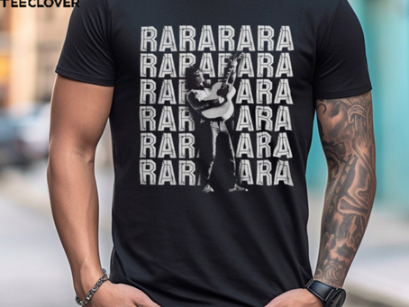 Richard Ashcroft RA Repeat Guitar T Shirt