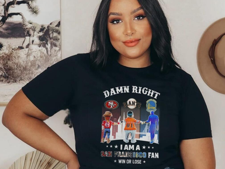 Official Damn Right I Am A San Francisco Sports Teams Mascots Fan Win or Lose Shirt