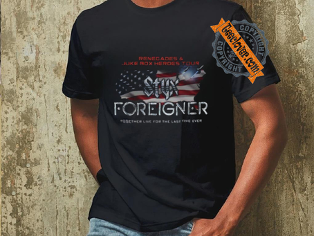 Graphic Styx Band Tour 2024 Shirts