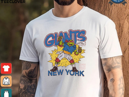TMNT Raphael x New York Giants Shirt