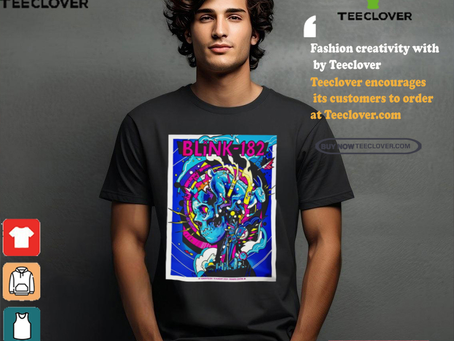 Official Poster Blink 182 Aug 15 2024 Rogers Centre in Toronto ON t shirt