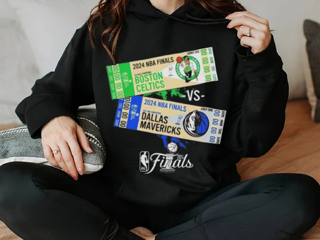 Official Boston Celtics vs Dallas Mavericks NBA Finals 2024 Shirt