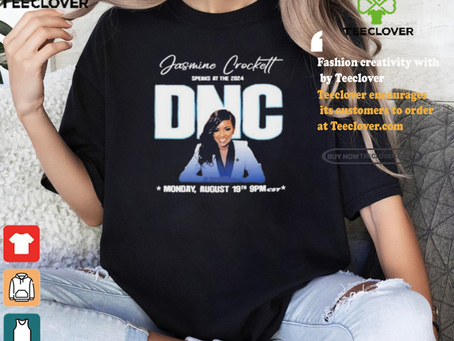 Official Jasmine crockett speaks dnc aug 19 2024 T shirt