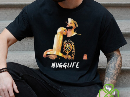 Jamal Murray Nugglife NBA Champions 2024 Trophy Shirt