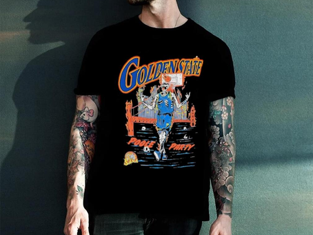 Poole Vintage 90S Style Poole Party Skullcap T Shirt