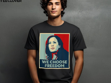 Official We Choose Freedom Kamala Harris 2024 Retro T Shirt