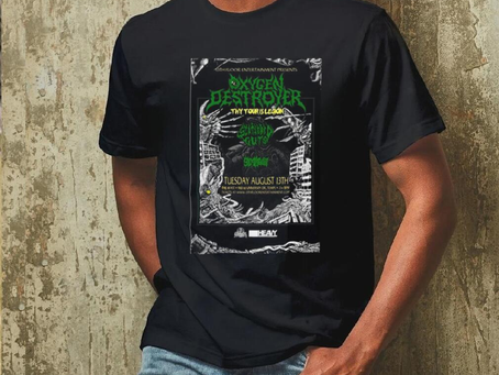 Oxygen Destroyer Scattered Guts,Sadomasochist Tuesday, Aug 13, 2024 Poster Shirt
