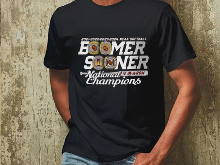 Oklahoma Sooners Blue 84 Unisex Four Peat NCAA Softball Women’s College World Series Champions shirt