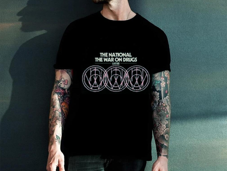 The War On Drugs Merch Store Zen Diagram Tour shirt