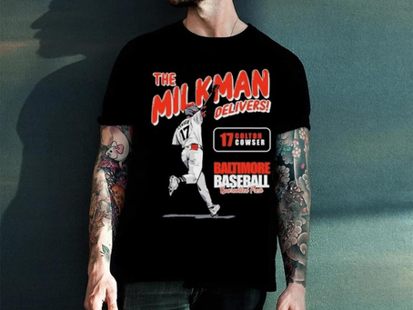 The Milkman Delivers Colton Cowser Baltimore Baseball Guaranteed Fresh shirt