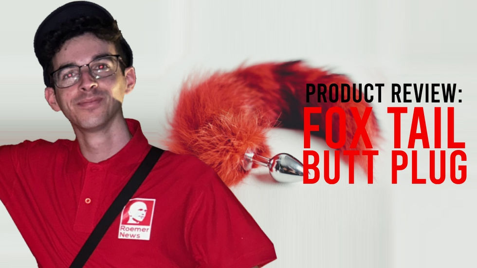 Product Review: Furry Fantasy Red Fox Tail Butt Plug