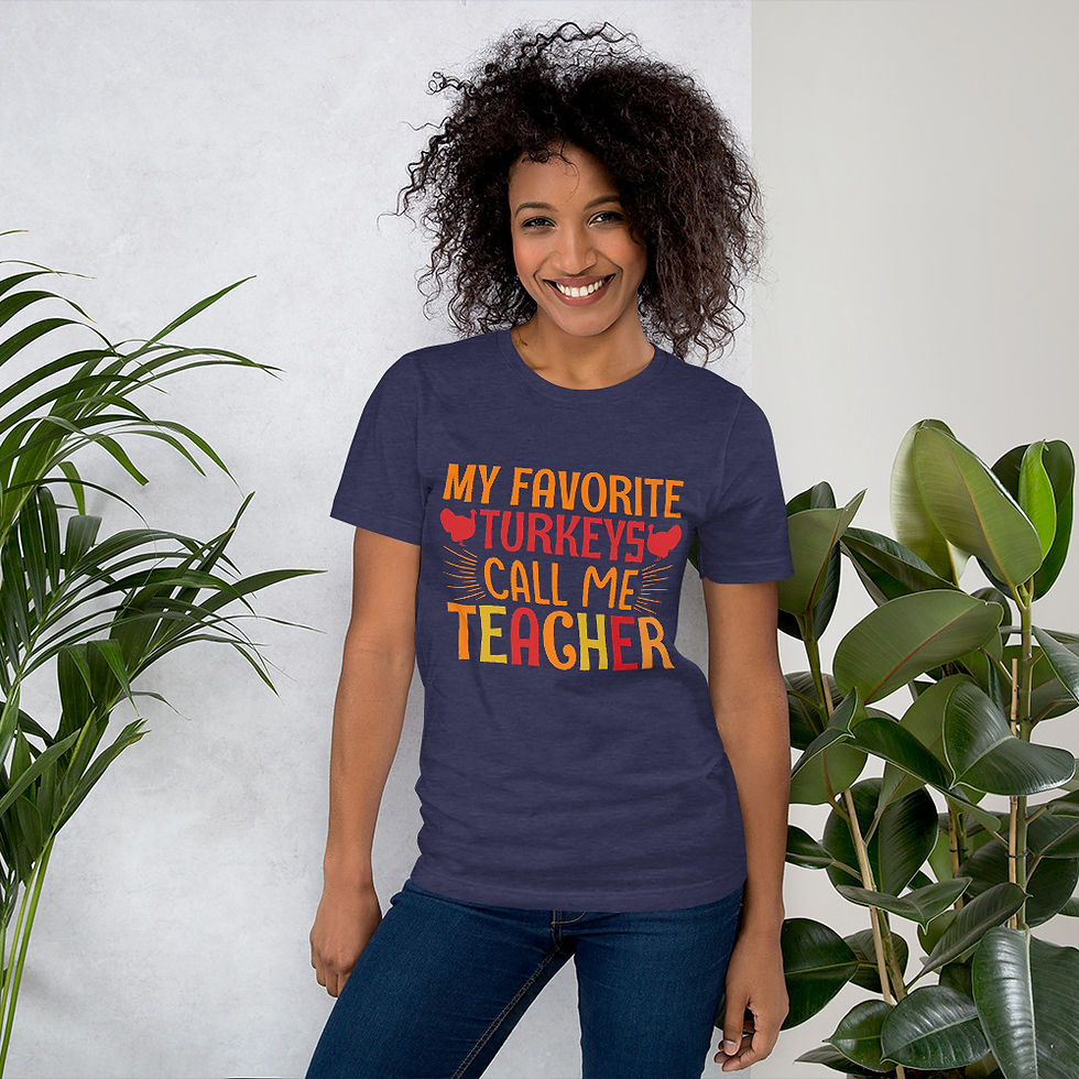 Thumbnail: My Favorite Turkeys Call Me Teacher