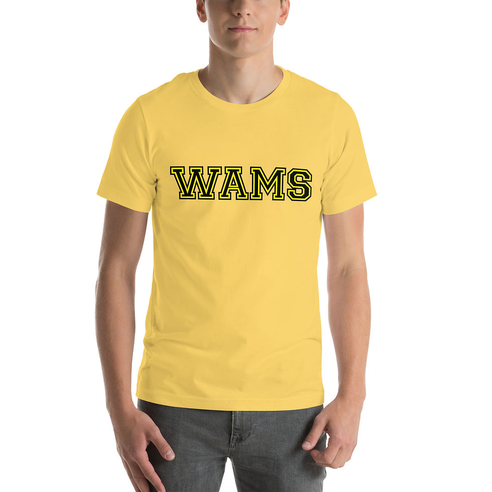 Thumbnail: WAMS Martin Tee Black Letters