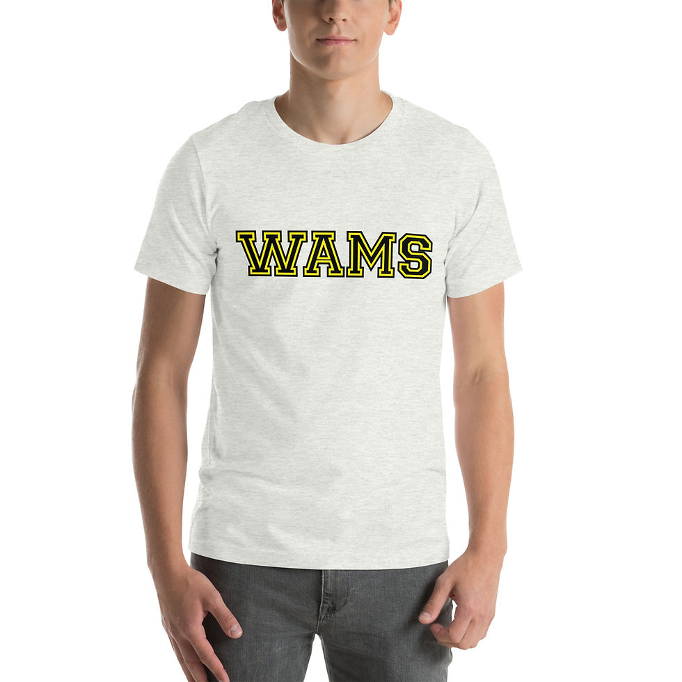 Thumbnail: WAMS Martin Tee Black Letters