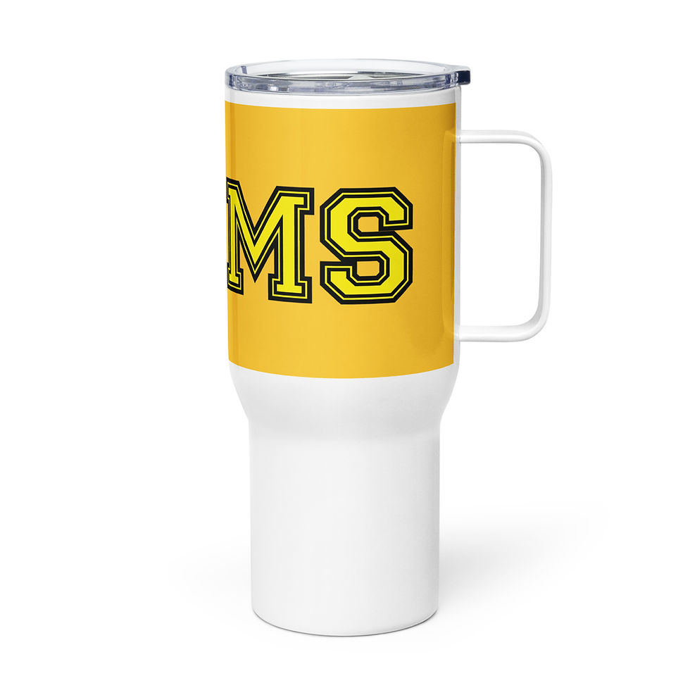 Thumbnail: Travel mug with a handle