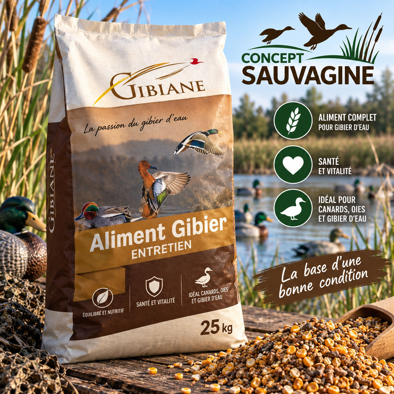 GIBIANE Vermifuge — 25 kg