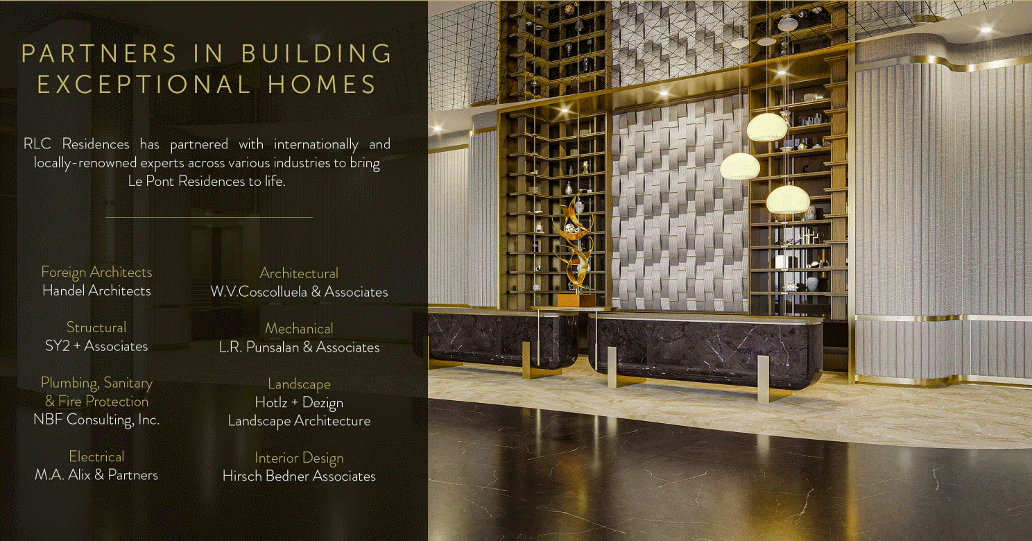 Le Pont Residences Building Features