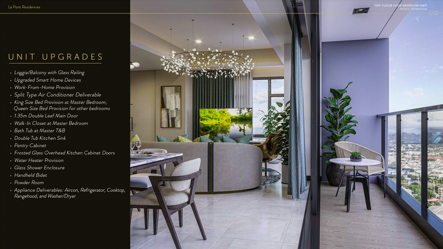 Le Pont Residences Penthouse